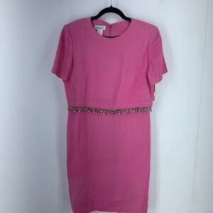 Vtg Designer Henry Lee 6P Dress Coastal Cottage‎ Core Boho Ultra Feminine NWT